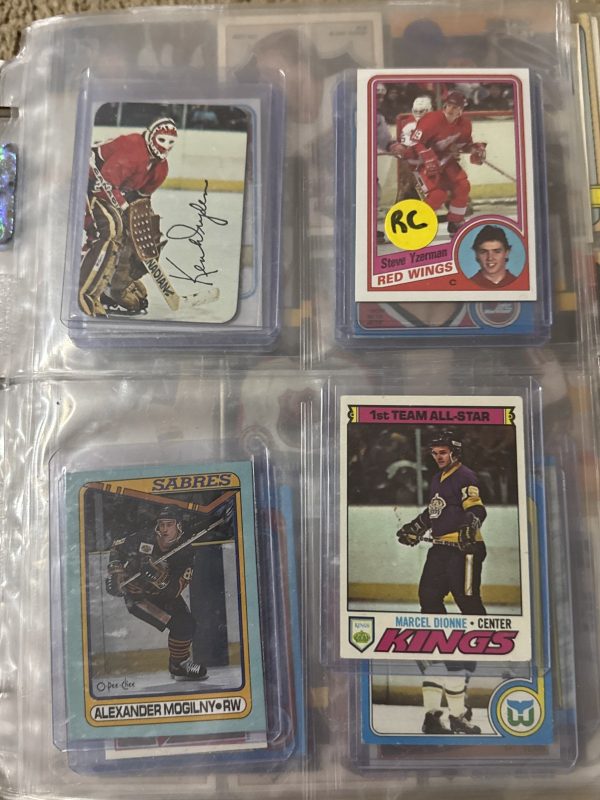 Hockey Card Lot 1000+ Cards 70s 80s 90s Inserts Rookies Stars Gretzky Hull Ect