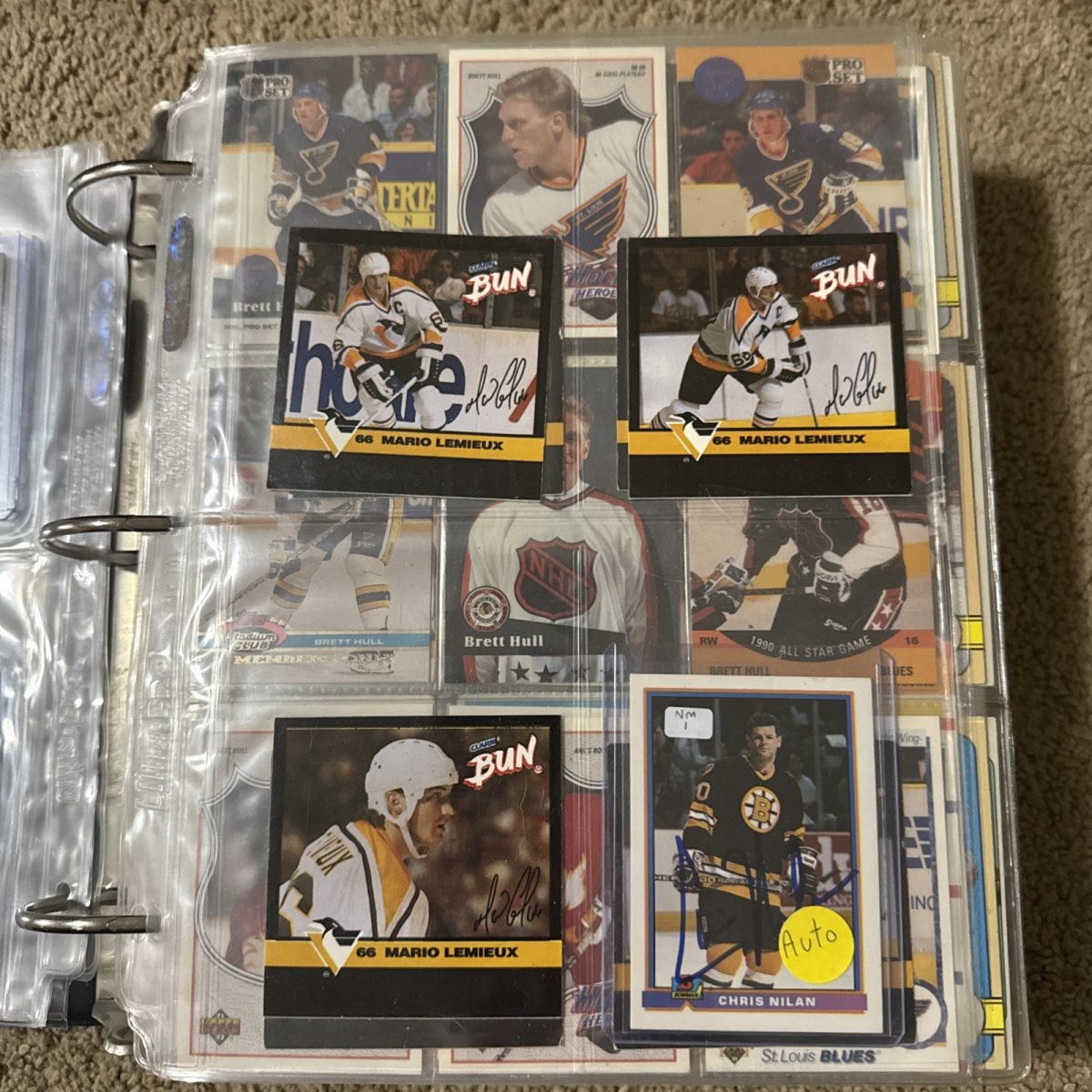 Hockey Card Lot 1000+ Cards 70s 80s 90s Inserts Rookies Stars Gretzky Hull Ect