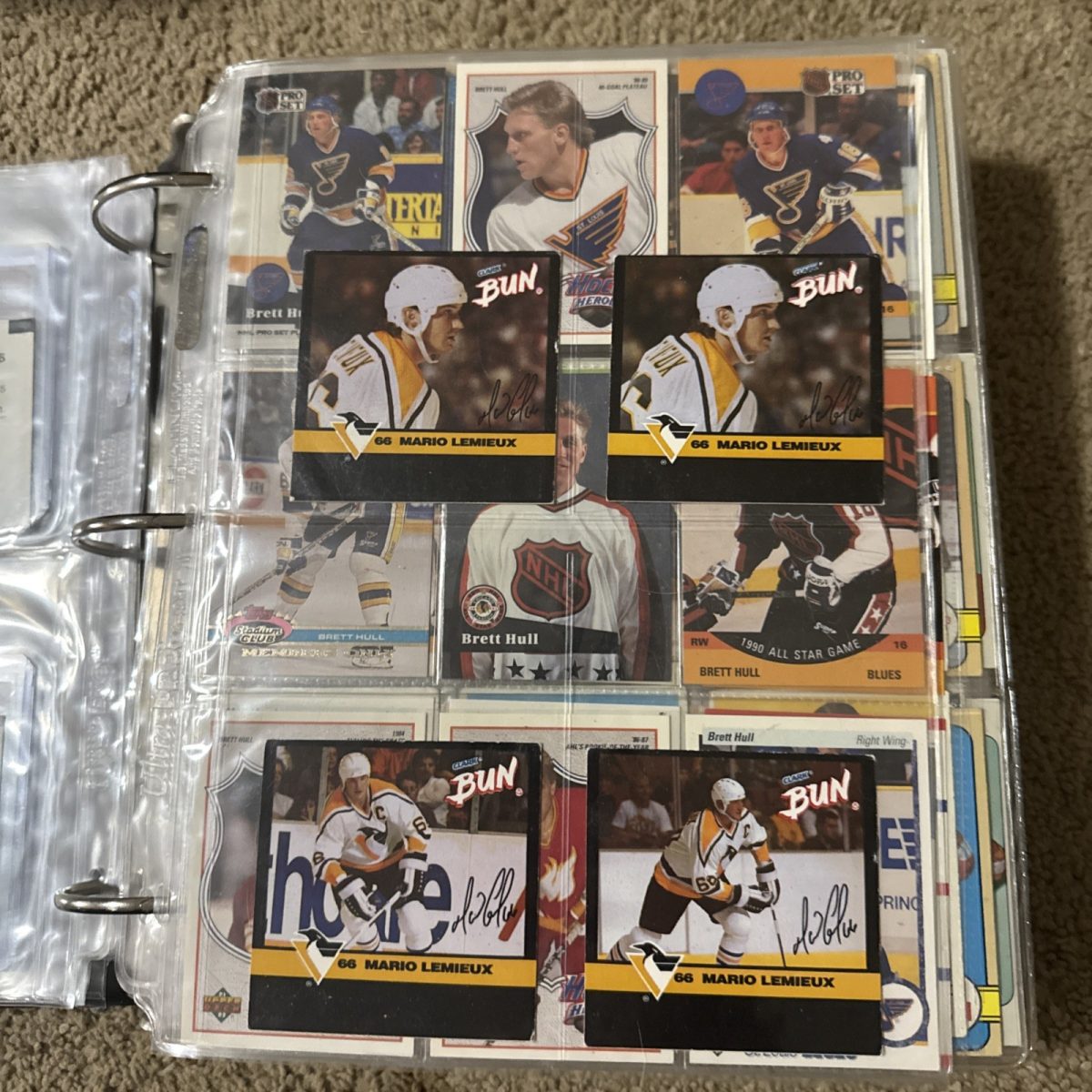 Hockey Card Lot 1000+ Cards 70s 80s 90s Inserts Rookies Stars Gretzky Hull Ect