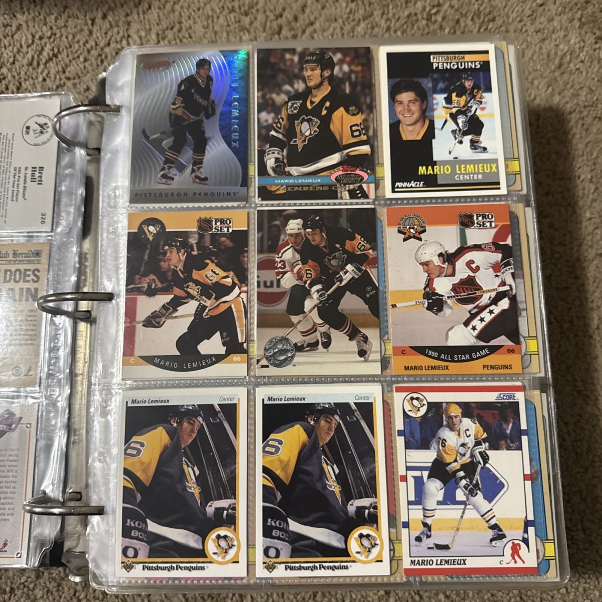 Hockey Card Lot 1000+ Cards 70s 80s 90s Inserts Rookies Stars Gretzky Hull Ect