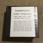 Huge Lot of 1200+ 1960-1980s Topps Football Cards Collection NFL Stars & HOFers