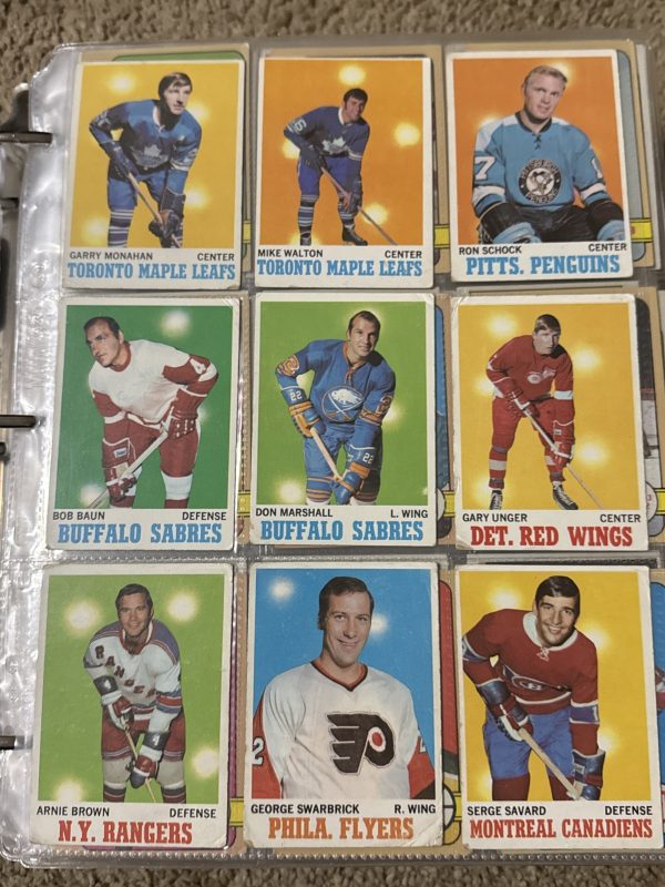 Hockey Card Lot 1000+ Cards 70s 80s 90s Inserts Rookies Stars Gretzky Hull Ect