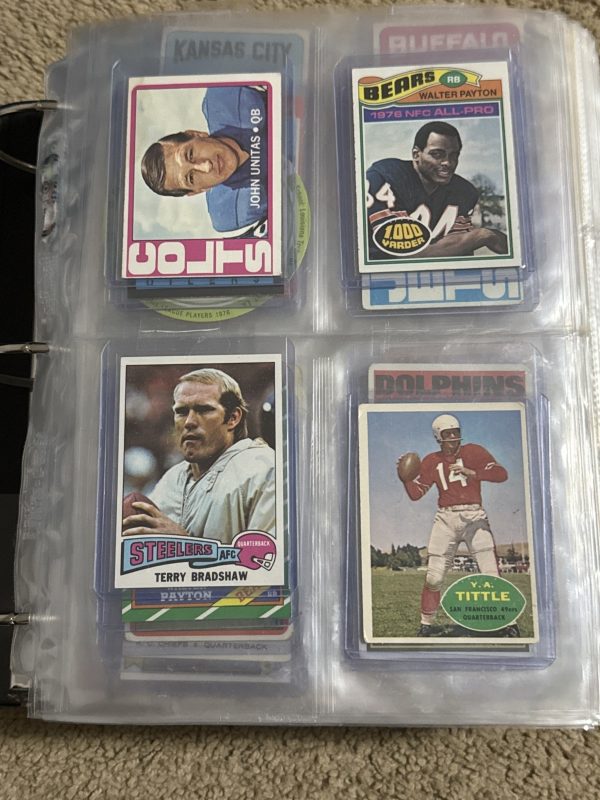 Huge Lot of 1200+ 1960-1980s Topps Football Cards Collection NFL Stars & HOFers