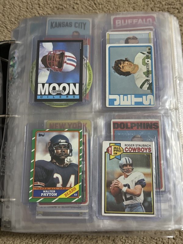 Huge Lot of 1200+ 1960-1980s Topps Football Cards Collection NFL Stars & HOFers