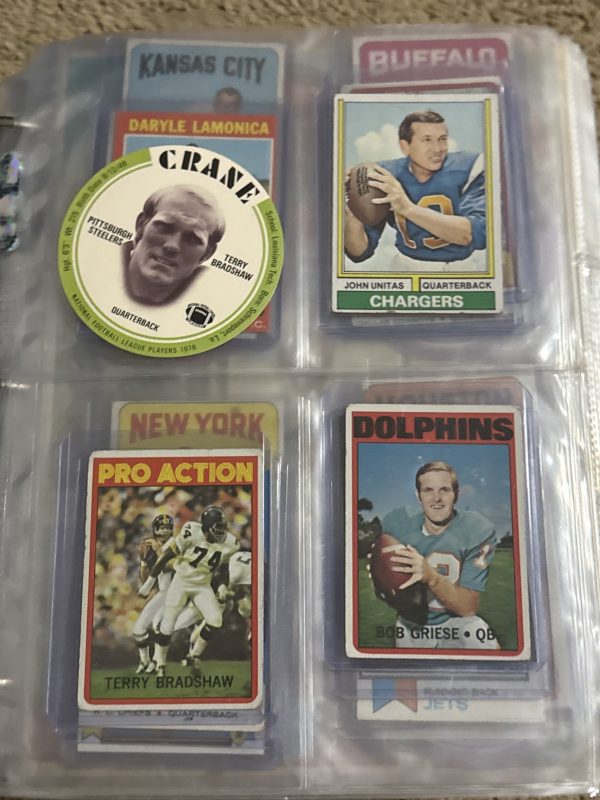 Huge Lot of 1200+ 1960-1980s Topps Football Cards Collection NFL Stars & HOFers