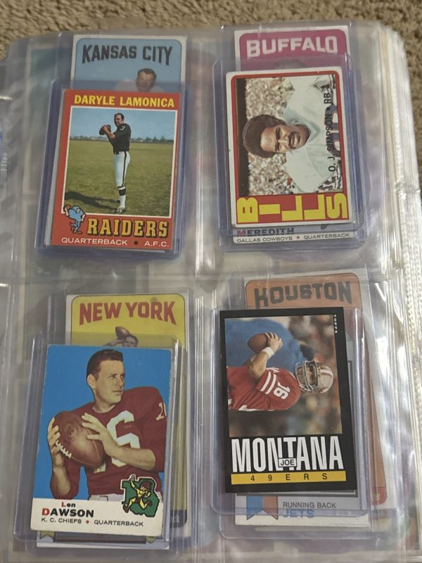 Huge Lot of 1200+ 1960-1980s Topps Football Cards Collection NFL Stars & HOFers