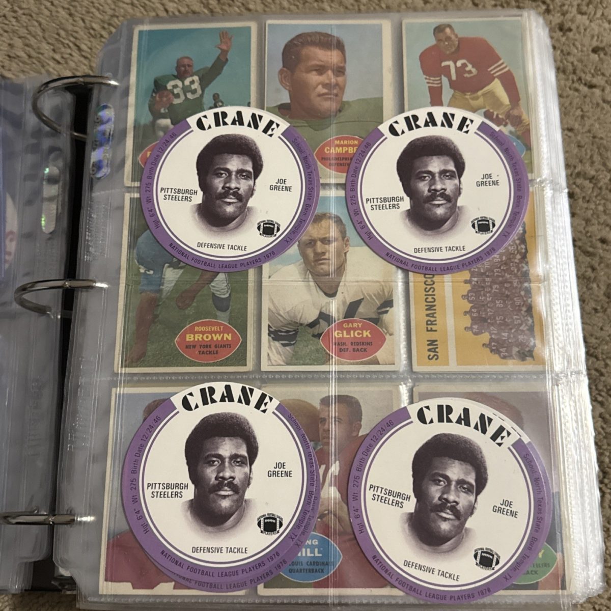 Huge Lot of 1200+ 1960-1980s Topps Football Cards Collection NFL Stars & HOFers