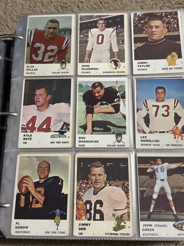 Huge Lot of 1200+ 1960-1980s Topps Football Cards Collection NFL Stars & HOFers