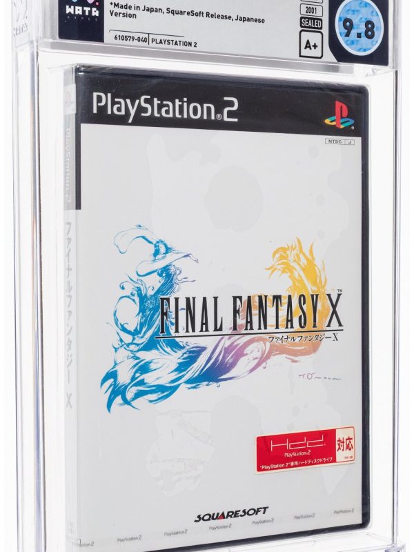 Final Fantasy X - Wata 9.8 A+ Sealed, PS2 SquareSoft 2001 JPN RARE!