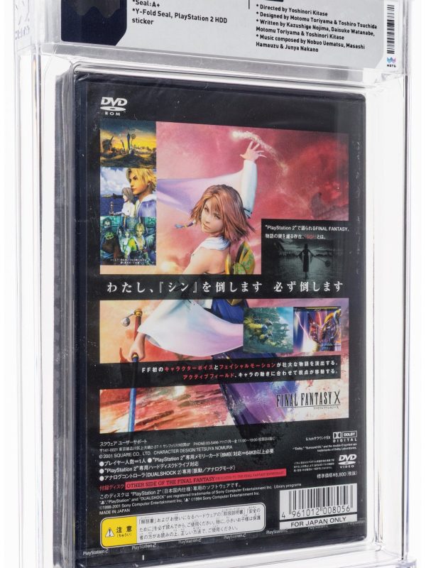 Final Fantasy X - Wata 9.8 A+ Sealed, PS2 SquareSoft 2001 JPN RARE!