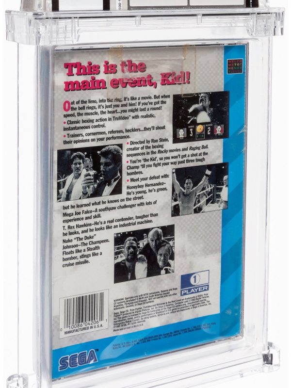 Prize Fighter - Wata 8.5 A Sealed, Sega CD Sega 1995 USA