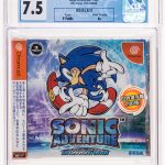 Sonic Adventure International CGC 7.5 A+ Graded Sega Dreamcast VGA WATA RARE!