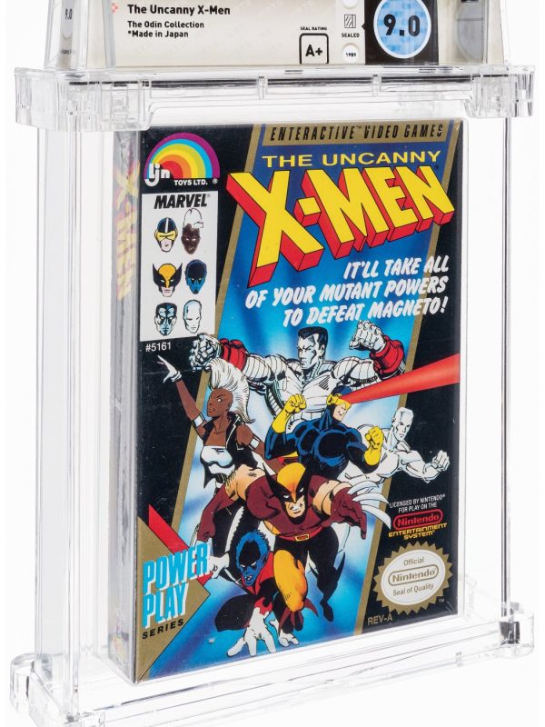 The Uncanny X-Men - Wata 9.0 A+ Sealed [Oval SOQ TM] NES LJN 1989 USA