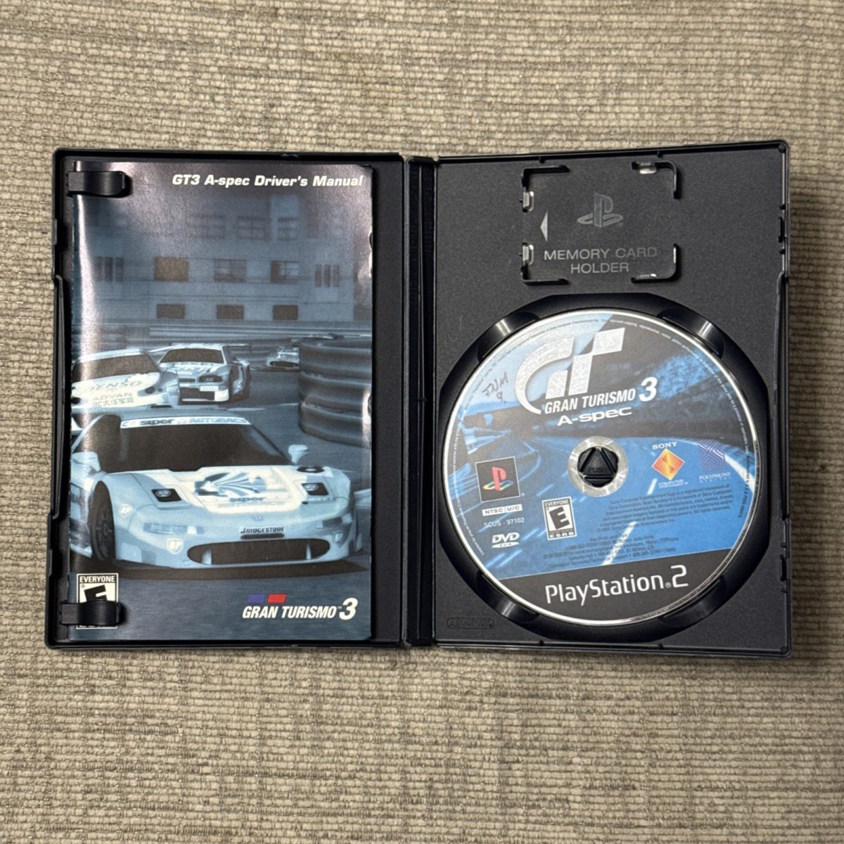 Gran Turismo 3 A-spec PS2 PlayStation 2 Complete CIB