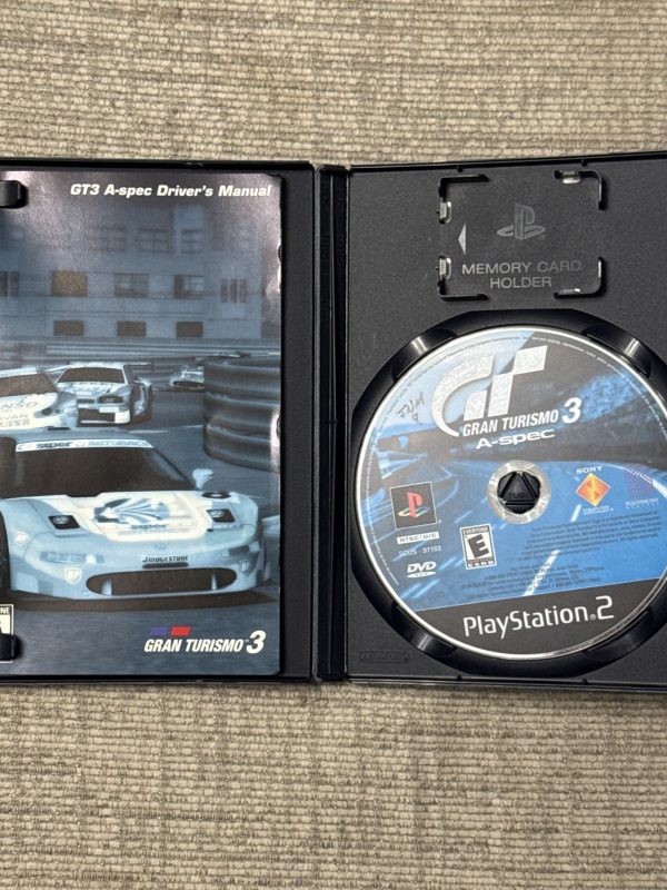 Gran Turismo 3 A-spec PS2 PlayStation 2 Complete CIB