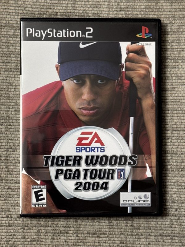 Tiger Woods EA Sports PGA Tour 2004 PlayStation 2 PS2 CIB with Manual