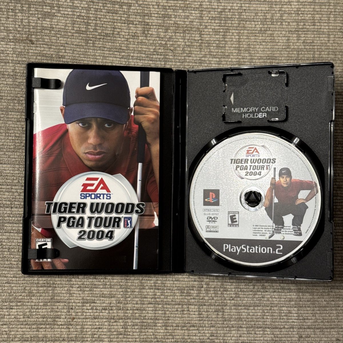 Tiger Woods EA Sports PGA Tour 2004 PlayStation 2 PS2 CIB with Manual