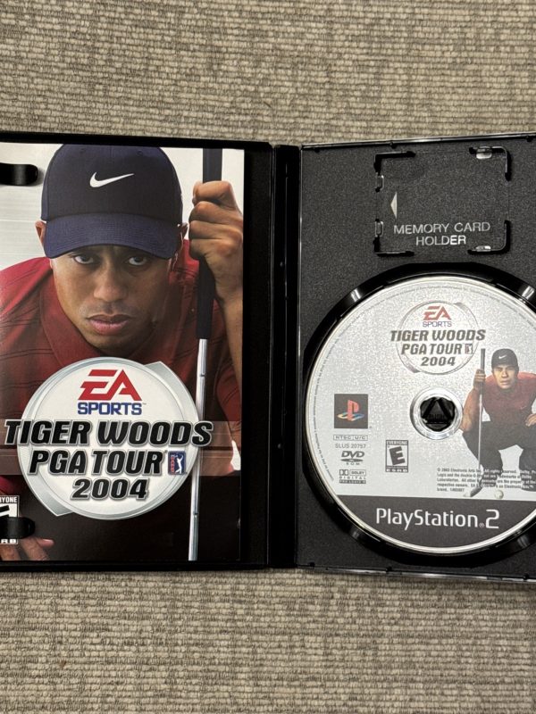 Tiger Woods EA Sports PGA Tour 2004 PlayStation 2 PS2 CIB with Manual