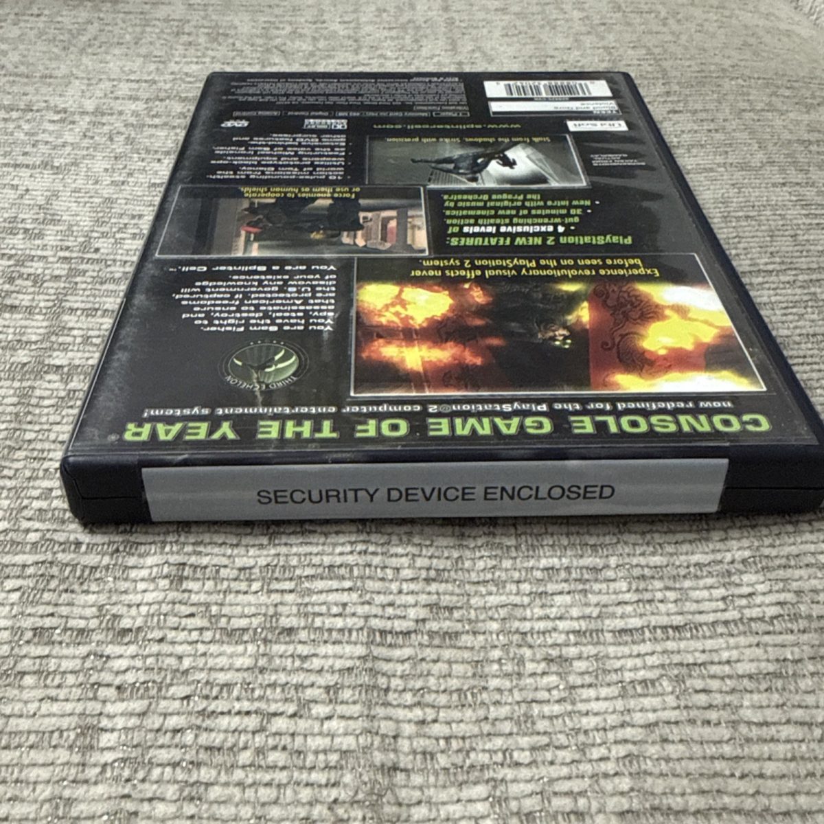 Splinter Cell - Sony Playstation 2 PS2 Pristine Sealed CIB New