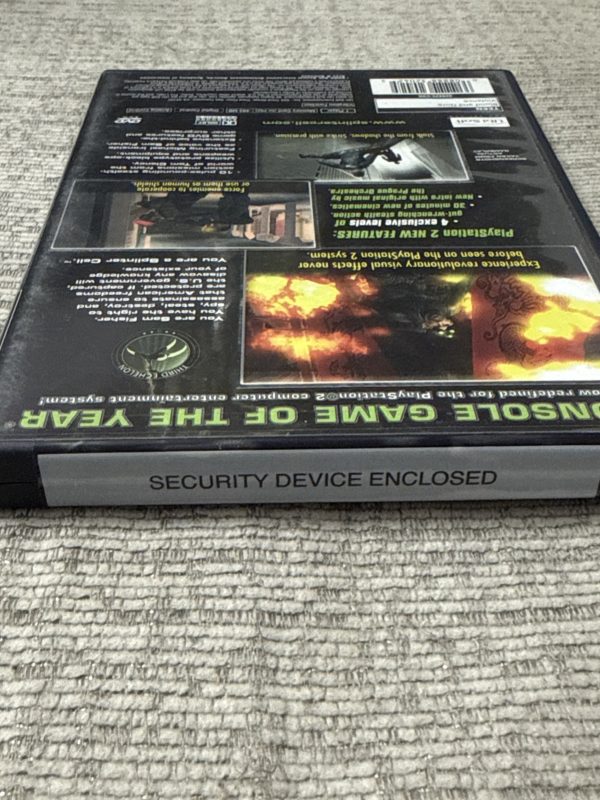Splinter Cell - Sony Playstation 2 PS2 Pristine Sealed CIB New
