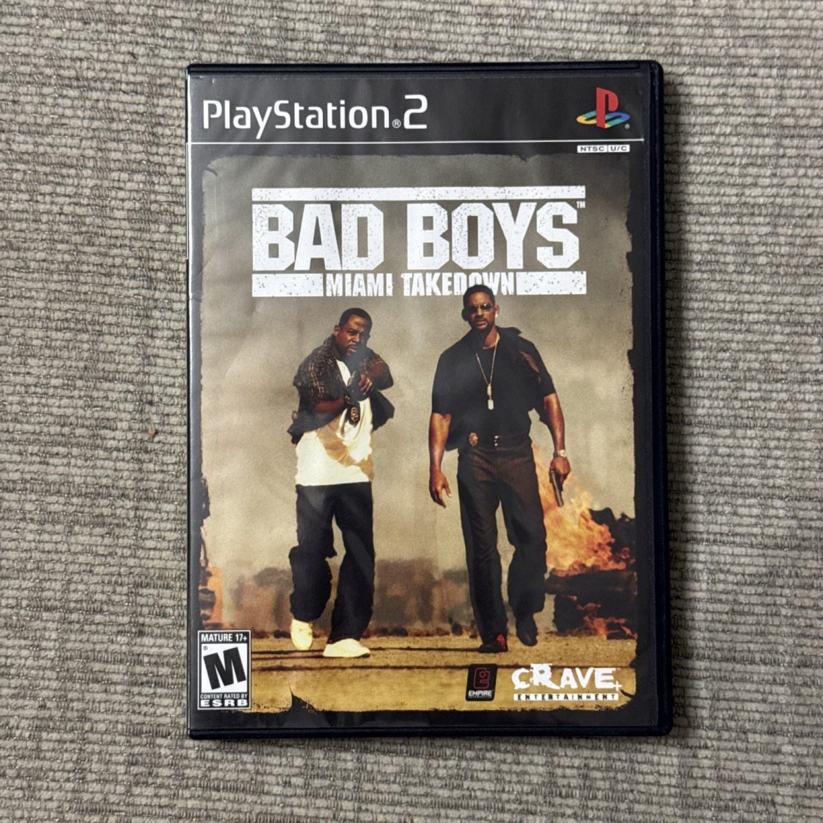 Bad Boys Miami Takedown Sony PlayStation 2 PS2 Game Complete W Manual NTSC-U/C