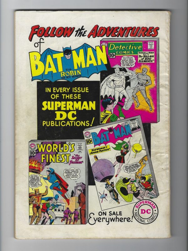 BATMAN ANNUAL #1 (1961) - VG/VG+ - DC SILVER AGE GIANT SIZE BATCAVE ORIGIN STORY
