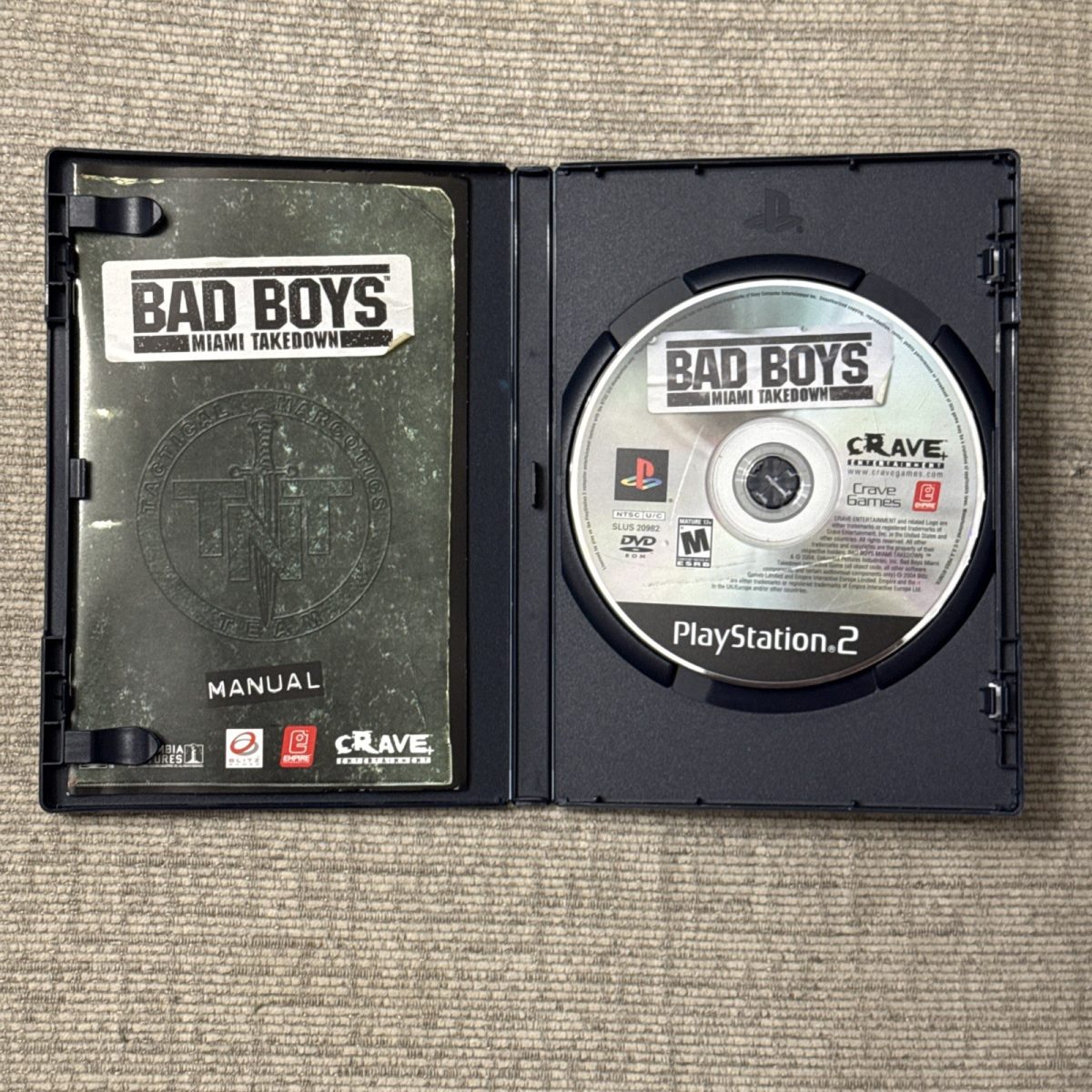 Bad Boys Miami Takedown Sony PlayStation 2 PS2 Game Complete W Manual NTSC-U/C