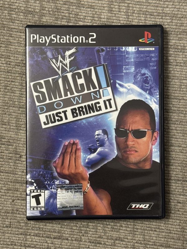 WWF Smackdown Just Bring It - Sony Playstation 2 PS2 Pristine Sealed New