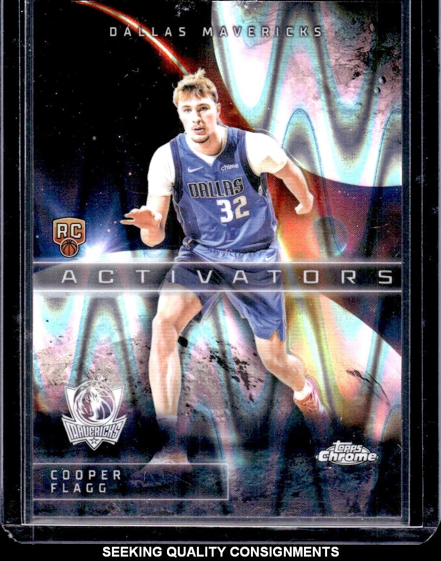 2025-26 Topps Chrome Cooper Flagg (RC) #AC-11 Activators Raywave Refractor
