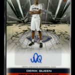 Derik Queen RC 2025-26 Topps Chrome Auto Issue Rookies Refractor Pelicans