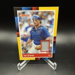 2022 JOE GIRARDI DONRUSS R88M-JG RED RETRO #D/25 GAME USED RELIC SP CARD PWE