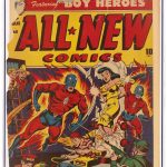 All-New Comics #7 CGC .5 (Harvey 1944) Alex Schomburg Bondage War Cover RARE