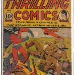Thrilling Comics #20 (1941) CGC GD- 1.8 Alex Schomburg World War 2 Bondage Cover