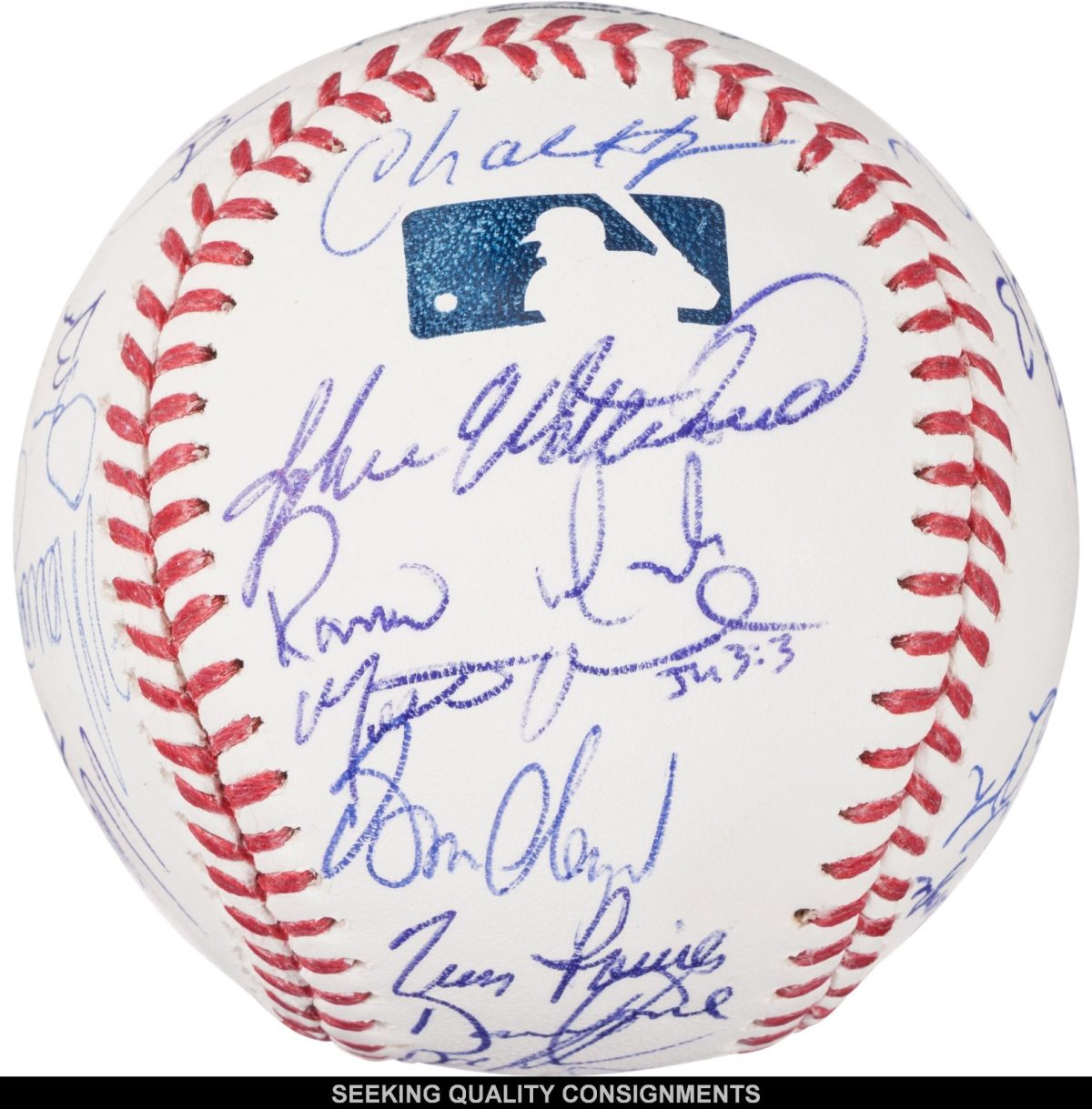 1996 New York Yankees Team Signed Baseball MLB Authentic PSA LOA 26 Autographs