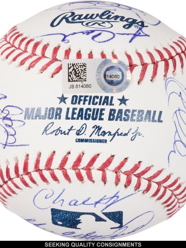 1996 New York Yankees Team Signed Baseball MLB Authentic PSA LOA 26 Autographs