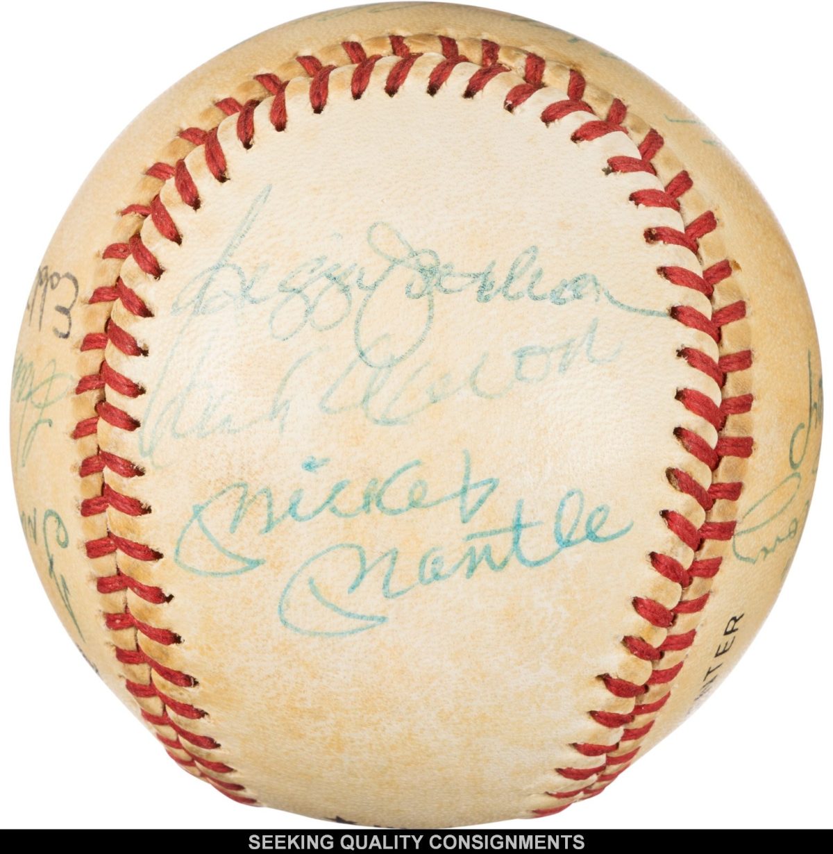 1984-86 500 Home Run Club Multi-Signed Baseball from The Gary Carter Collection
