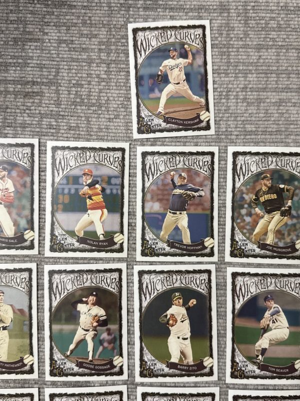 2025 TOPPS ALLEN & GINTER WICKED CURVES FULL SIZE INSERT LOT OF 40 CARDS