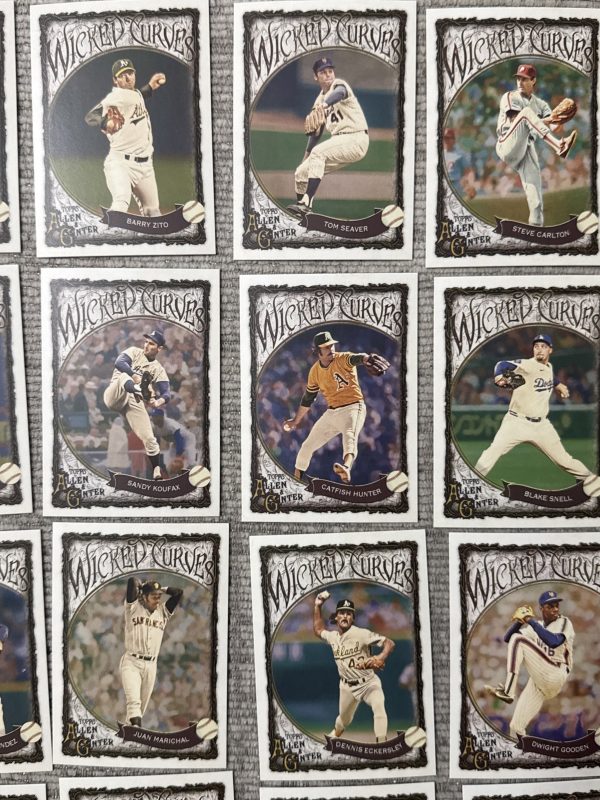 2025 TOPPS ALLEN & GINTER WICKED CURVES FULL SIZE INSERT LOT OF 40 CARDS