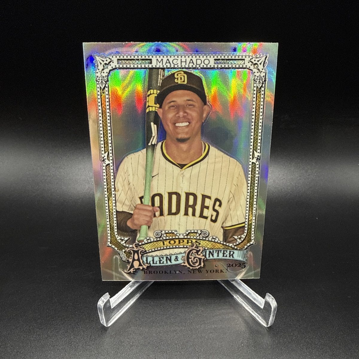 2025 Topps Allen & Ginter - Chrome Manny Machado #134 Refractor