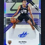 2025-26 Topps Chrome Ace Bailey Silver Refractor Next Stop Signatures Auto RC