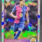 2024-25 Topps Merlin UEFA Lamine Yamal #19 Atomic Refractor