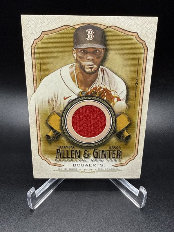 2021 Topps Allen & Ginter Game Used Memorabilia Relic Card Xander Bogaerts