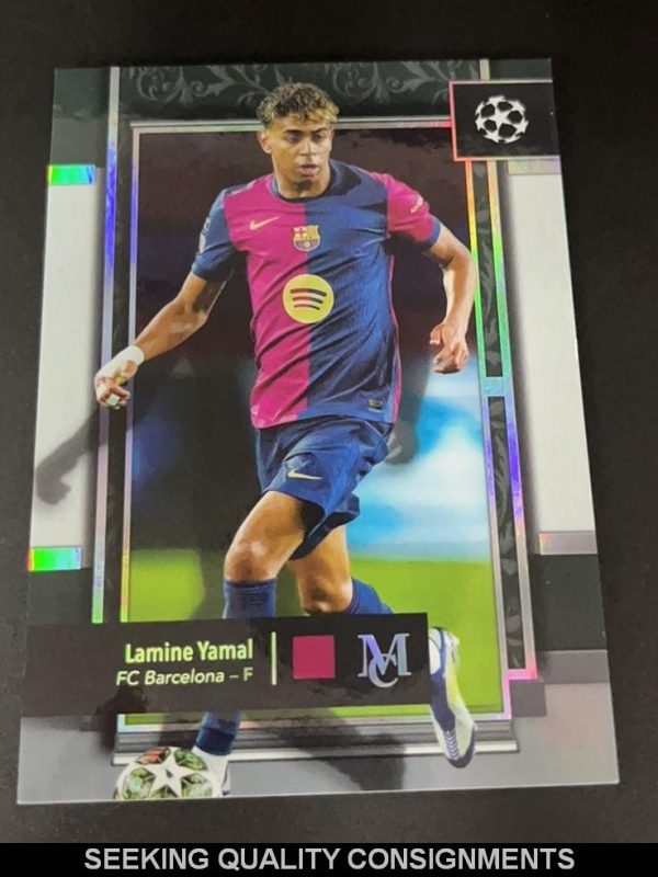 2024-25 Topps Museum Collection UEFA Lamine Yamal #19 Refractor