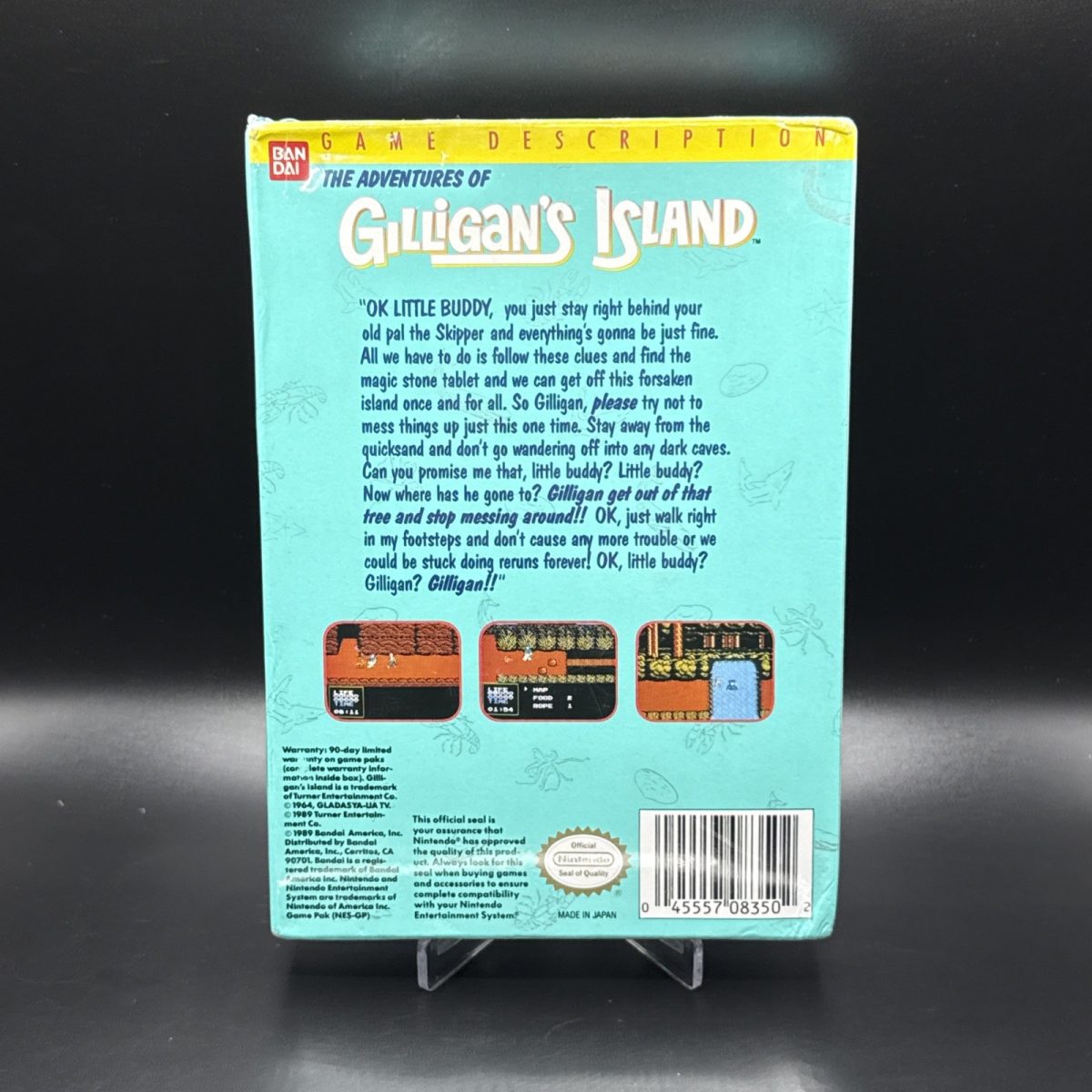 The Adventures of Gilligan's Island NES Nintendo CIB RESEAL/NEW