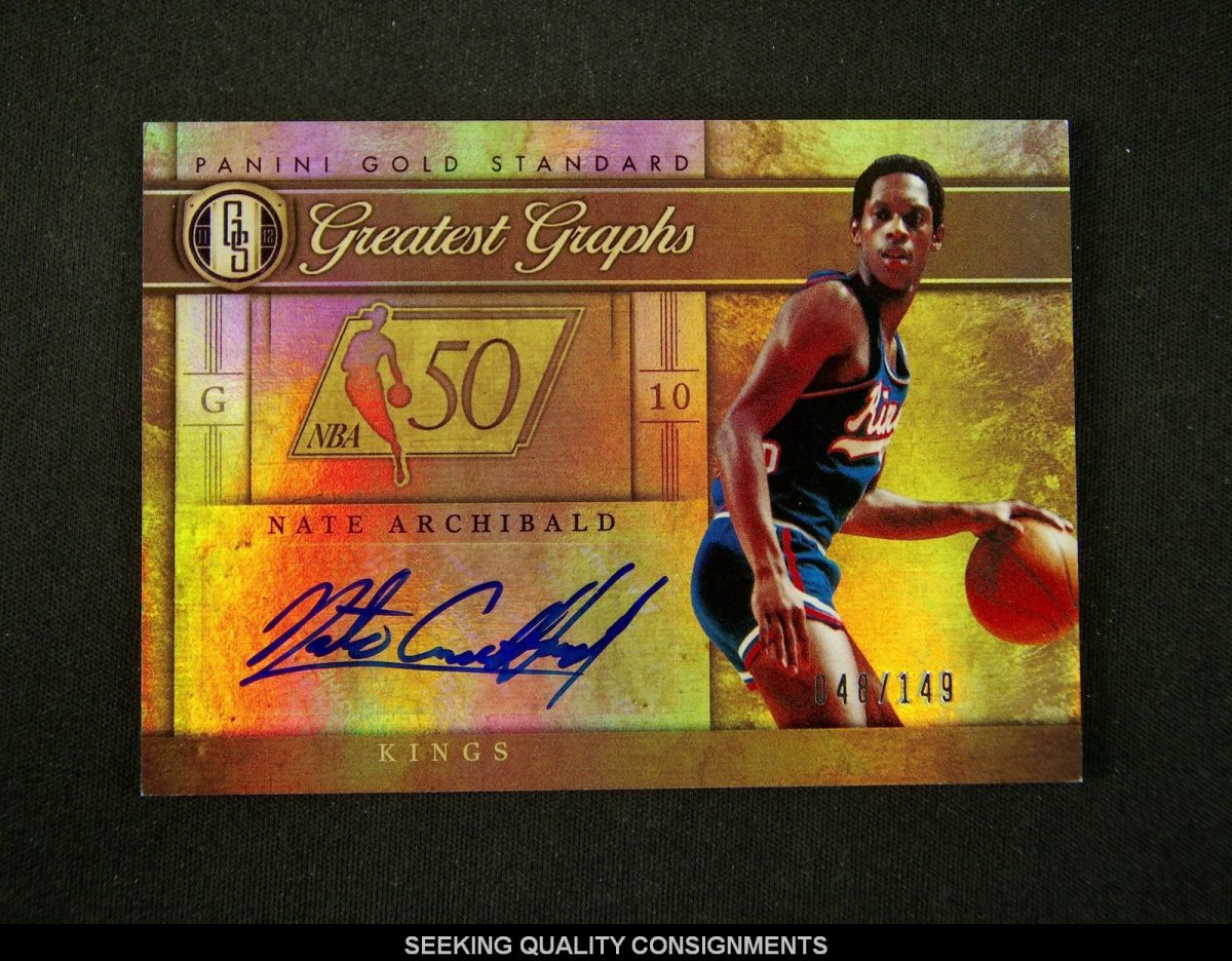 2011-12 Gold Standard Nate Archibald Greatest Auto /149