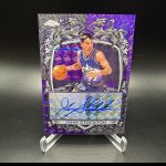 JOHN STOCKTON 2025-26 TOPPS CHROME SIGNATURE STYLE GEO PURPLE REF AUTO #/75