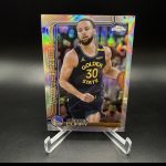 STEPHEN CURRY 2025-26 TOPPS CHROME #201 REFRACTOR WARRIORS