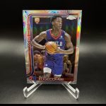 VJ EDGECOMBE 2025-26 TOPPS CHROME #253 ROOKIE REFRACTOR RC 76ERS
