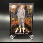 2023-24 Panini Contenders Optic Victor Wembanyama #4 VIPS Black Scope RC /25