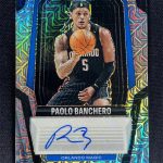 2024-25 Panini Prizm Black Paolo Banchero Mojo Signatures Auto #/25